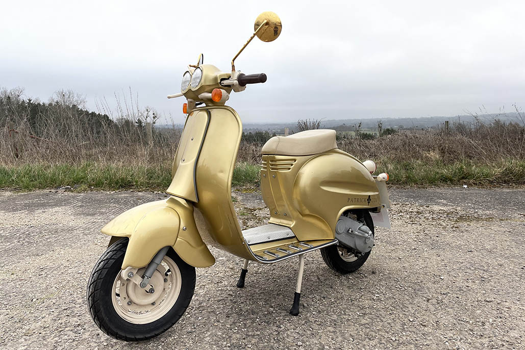 Golden Opportunity To Acquire Famous Limited Edition Italjet Scooter