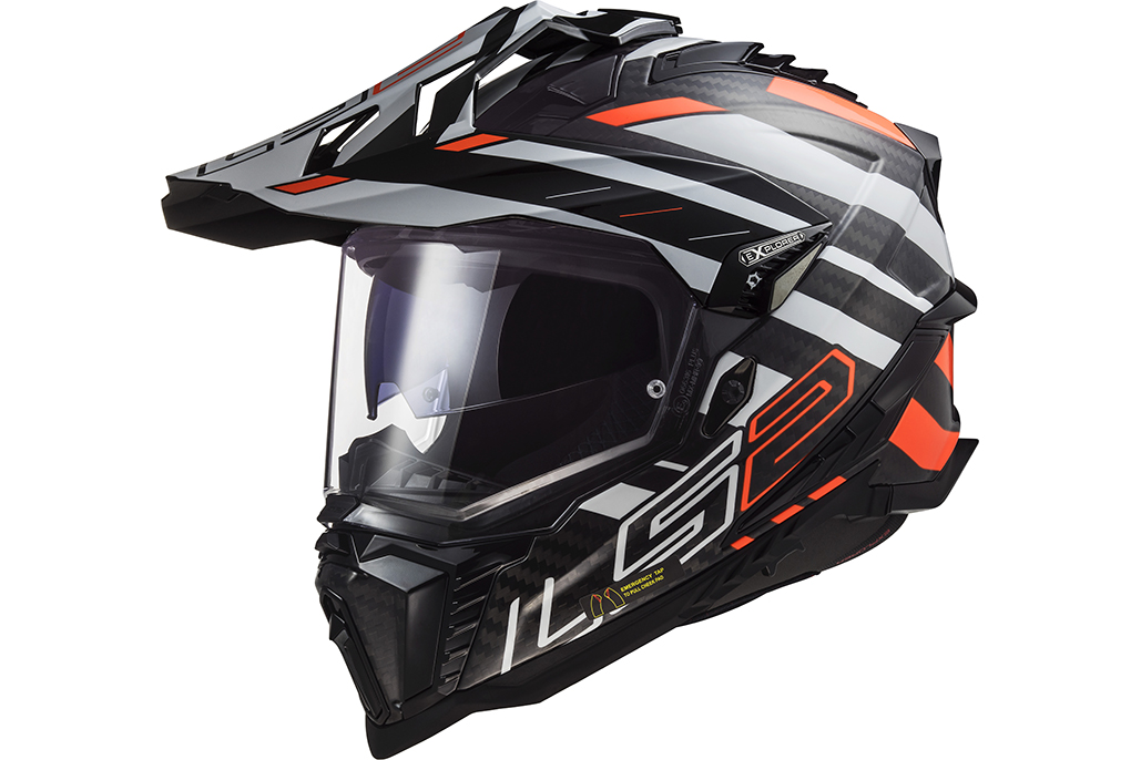 LS2 Explorer Helmet has the Edge