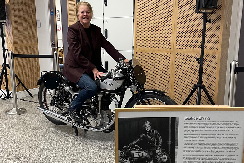 Norton Motorcycles honours Beatrice Shilling Motorcycle Industry