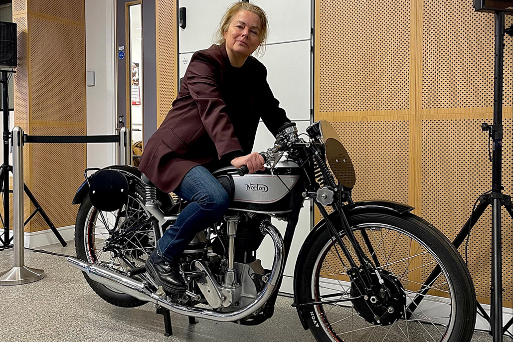 Norton Motorcycles Honours Beatrice Shilling