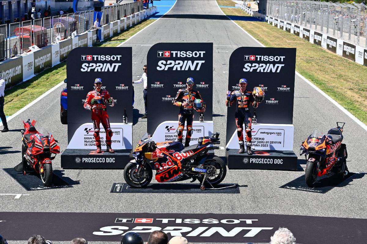 Binder Vs Miller Vs Bagnaia Lights Up The Tissot Sprint In Spain