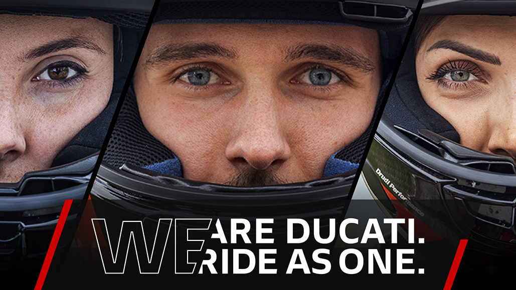 Ducatisti from all over the world warm up their engines for the second edition of “We Ride As One”