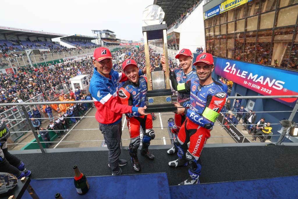 Honda team begins EWC title defence on a high with 24 Heures Motos victory