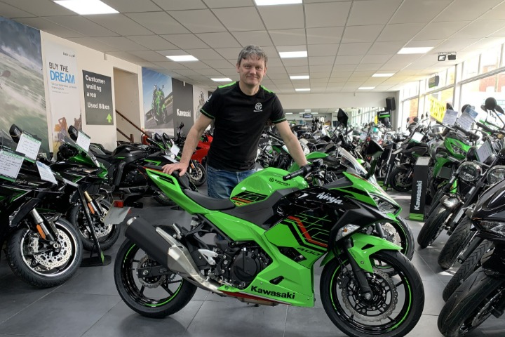 Kawasaki UK announces Motorcycle Live Ninja 400 winner