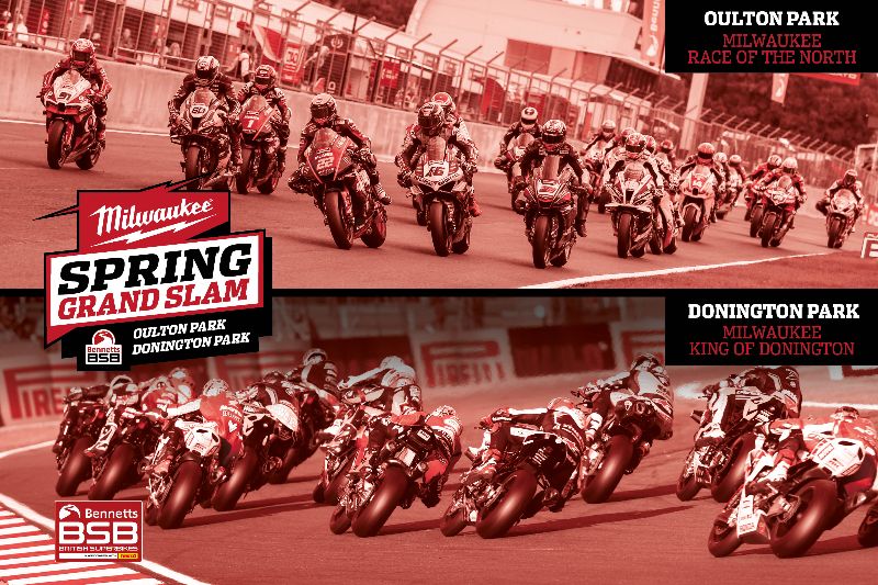 Milwaukee Extends Bennetts British Superbike Partnership Powering Spring Grand Slam