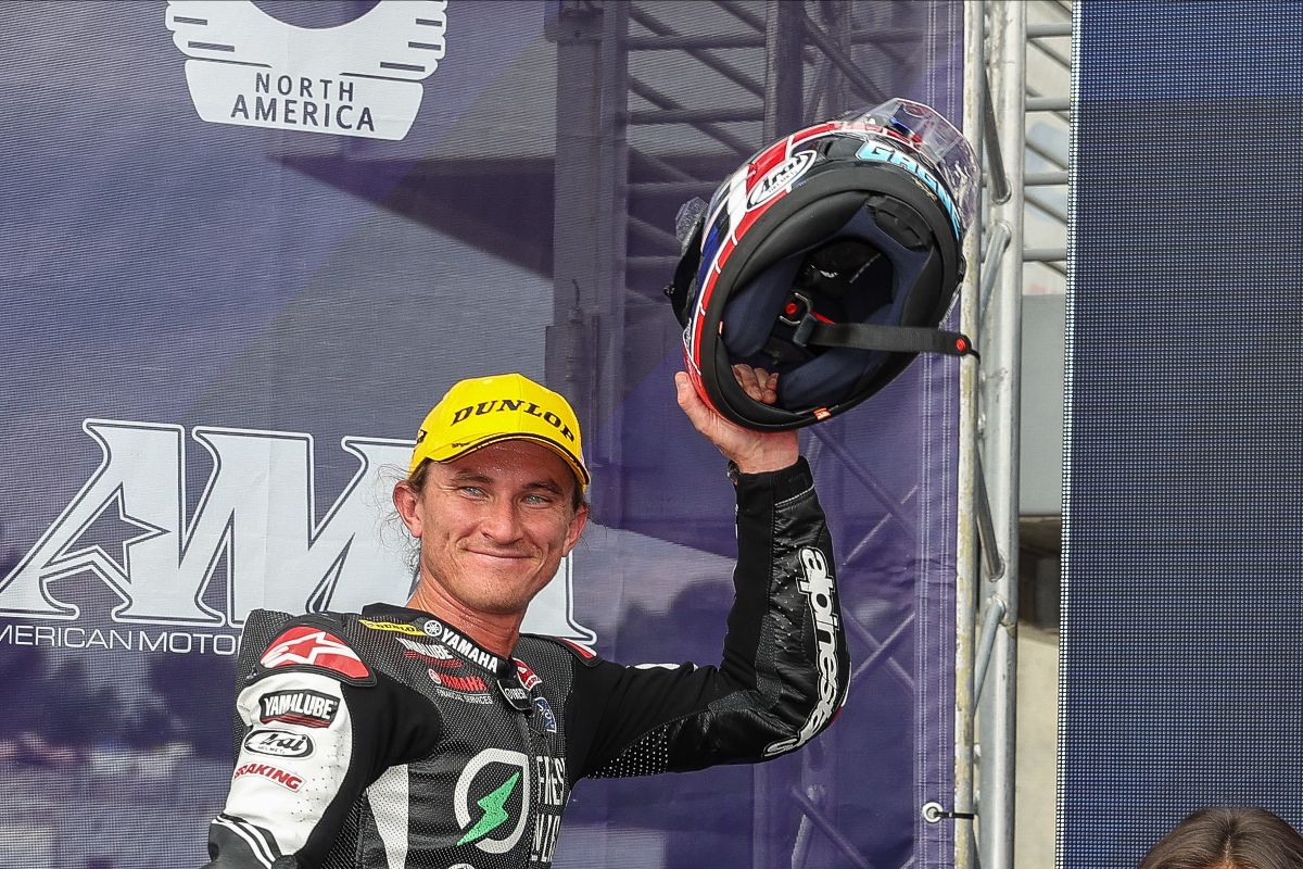 Gagne Wins Medallia Superbike Race One At Barber Motorsports Park