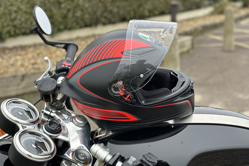 AGV K1 - Warmup Matt Black / Red  Superbike News - Our Archive Motorcycle  News Site