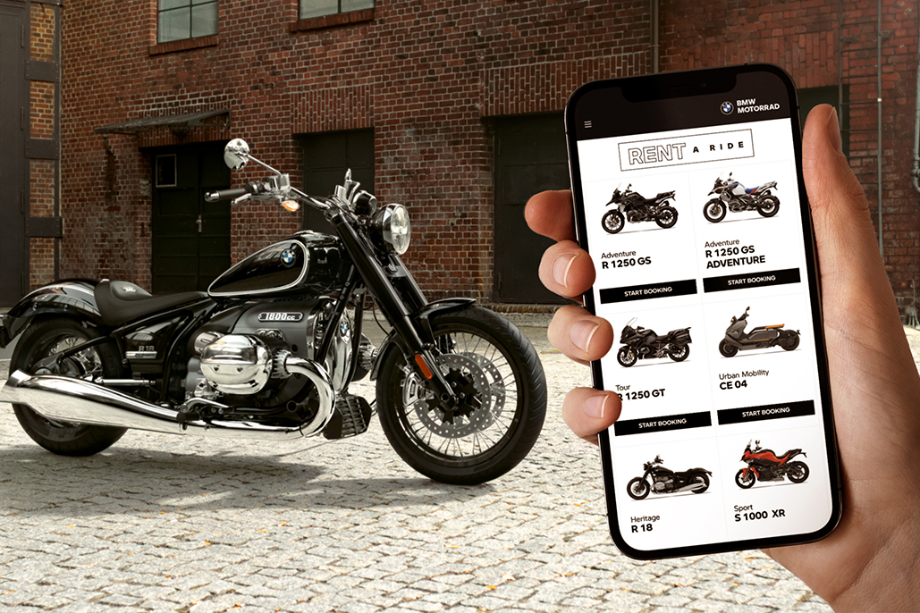 Bmw Motorrad Integrates Motorbike Rental Platform Rent A Ride