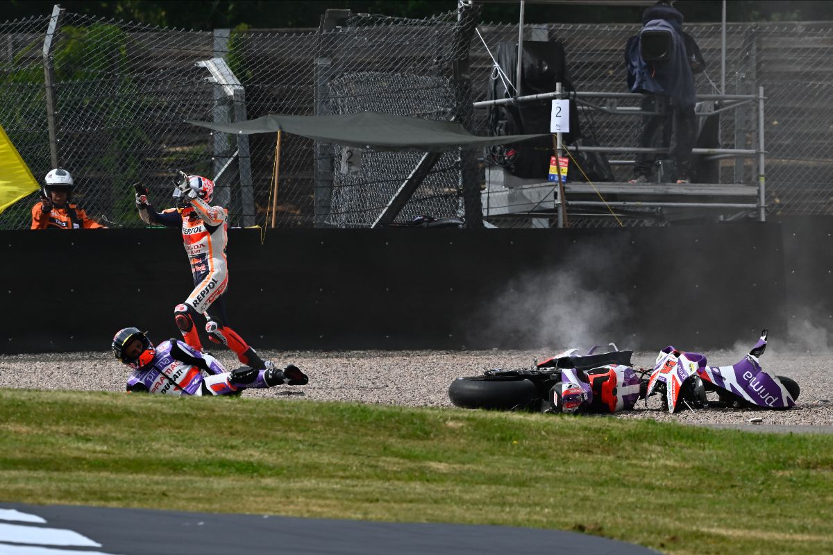 Bezzecchi Heads Martin As Drama Unfolds For Marc Marquez On Day 1