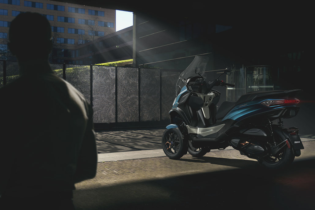 First Details of All-New Piaggio MP3