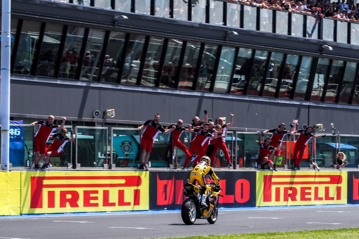 "giallo Ducati" Makes A Triumphant Return To Worldsbk In Misano