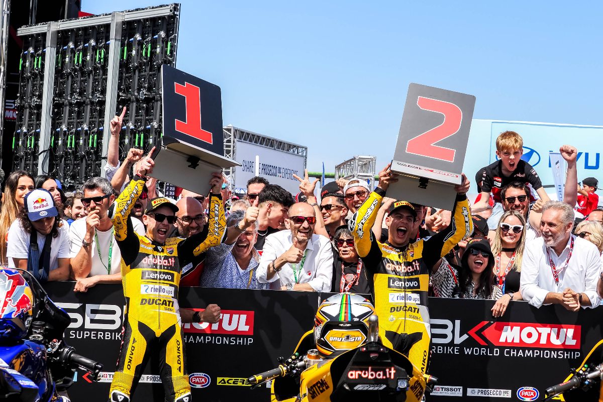 "giallo Ducati" Makes A Triumphant Return To Worldsbk In Misano