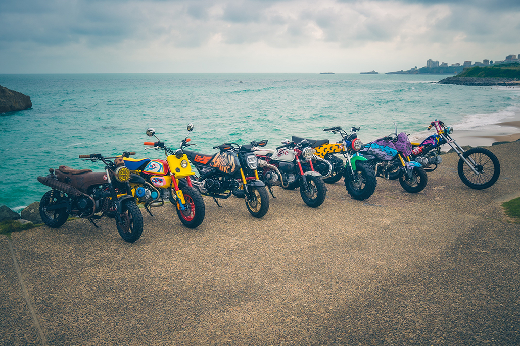 Honda surfs into Wheels and Waves 2023 with 7 custom minibikes