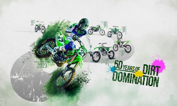 Kawasaki KX Brand Celebrates 50th Anniversary