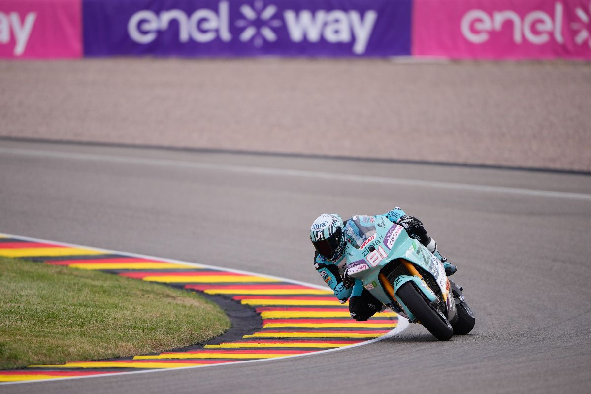 Torres Shines In The Wet For Sachsenring Pole