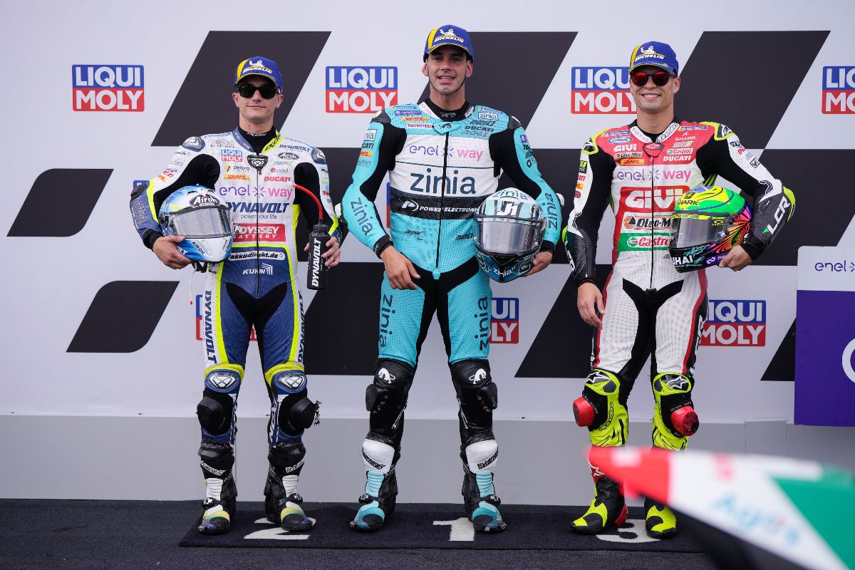 Torres Shines In The Wet For Sachsenring Pole