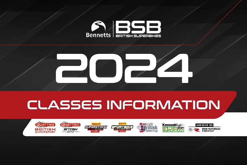 2024 British Superbike Championship support class line up