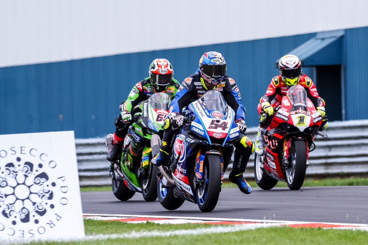 Bautista Ends Ducati's Donington Park Drought With Race 1 Win