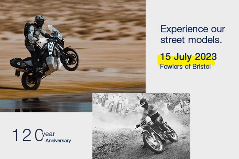 Celebrate 120 Years Of Husqvarna Motorcycles