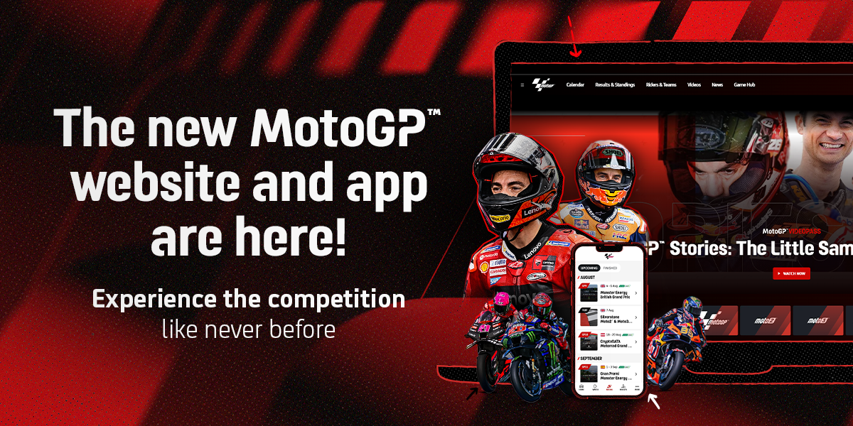 Introducing: The All-new Motogp.com And Motogp App