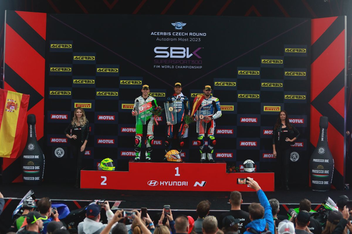 Mahendra Conquers Wet Conditions To Grab Maiden Worldssp300 Victory