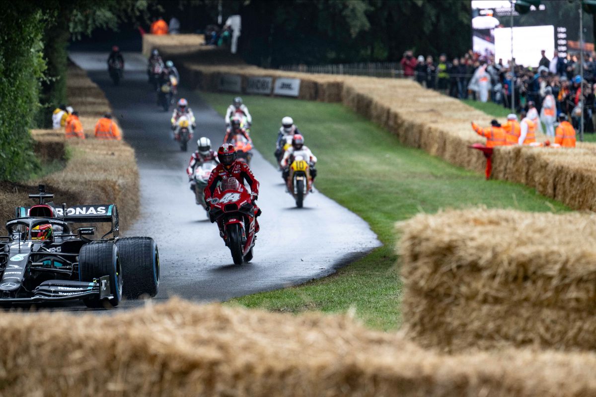 More MotoGP machinery and Legends take on The Hill at Goodwood Festival of Speed