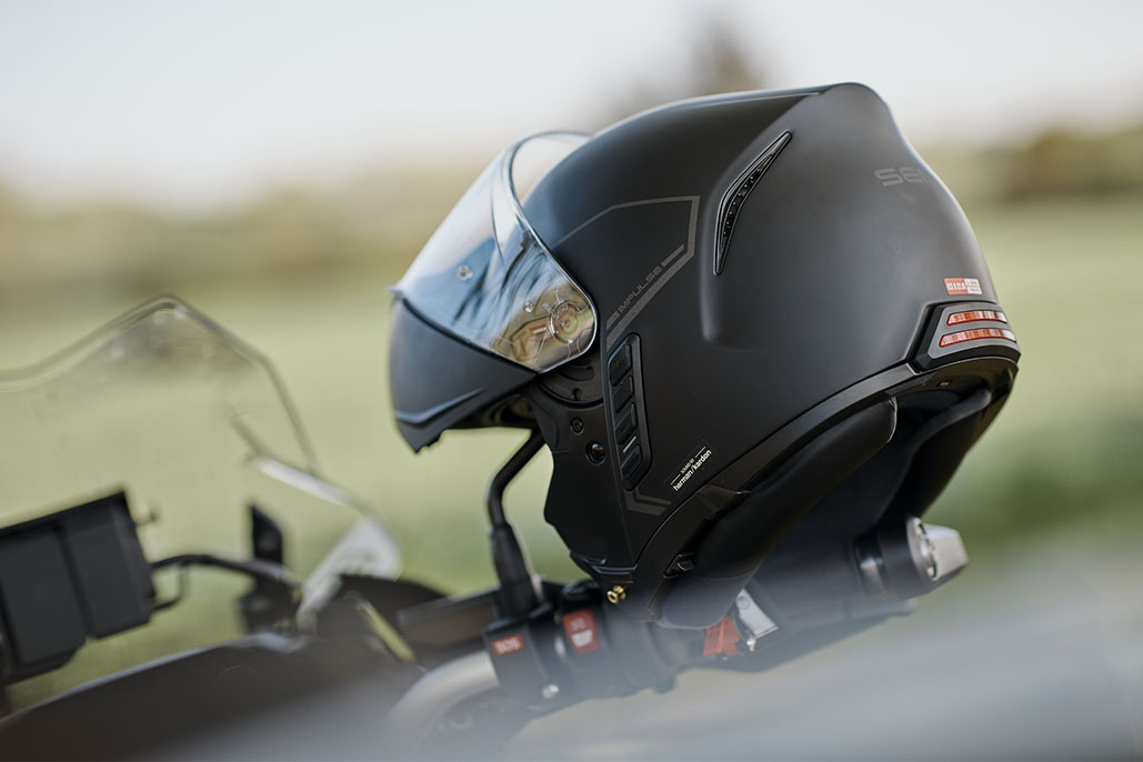 The Sena Impulse Modular Smart Helmet and Stryker Full-Face Smart Helmet