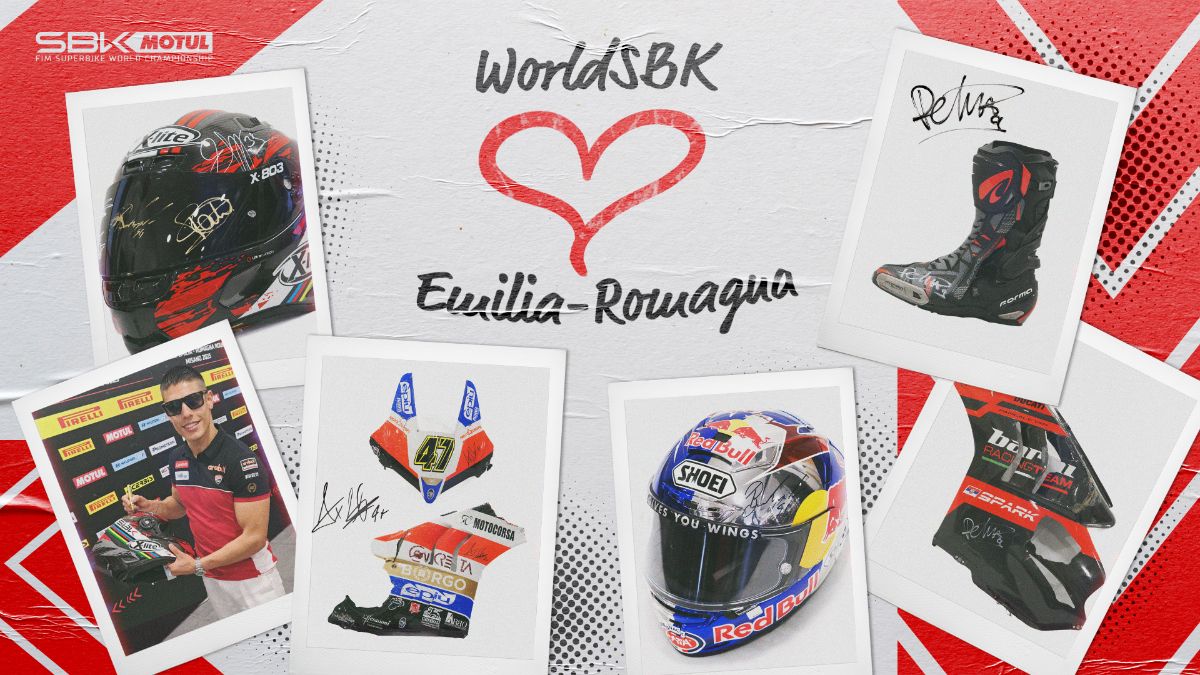 Worldsbk Launches Special Auction To Support Emilia-romagna Flood Victims