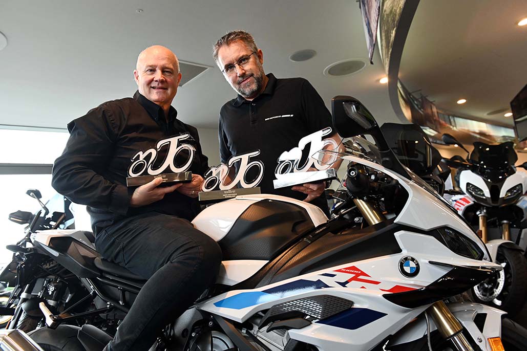 Hat-trick of awards for North East motorcycle dealership