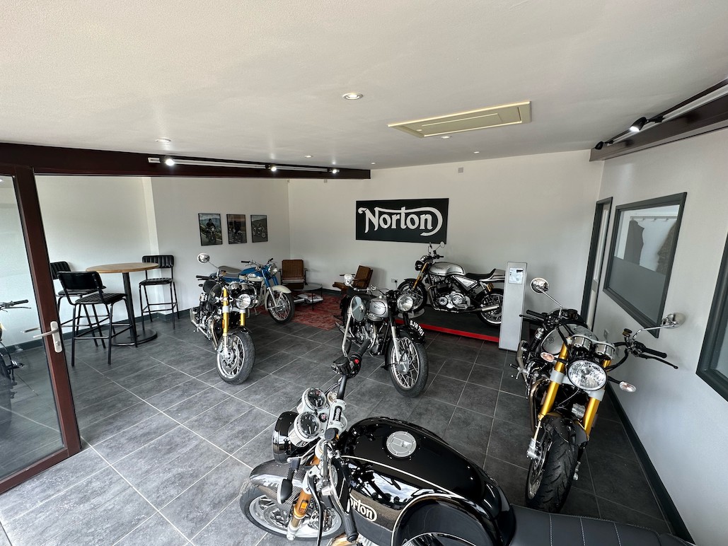 Norton Motorcycles Becomes First Motorcycle Brand Available At Williams Automobiles