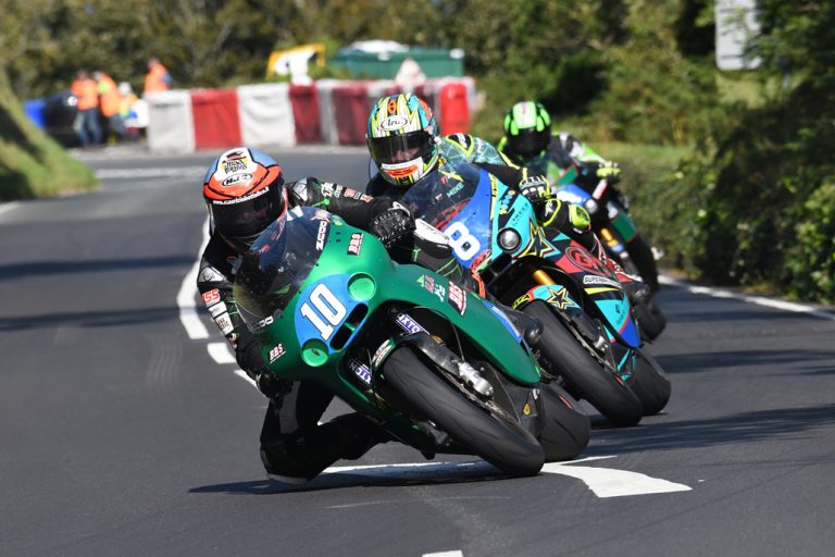 Pace Hots Up At Mgp; Newcomers Simpson And Yeardsley Break 120mph Barrier.