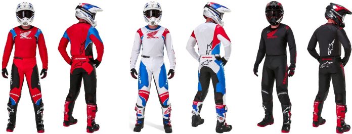 Alpinestars Launches The 2024 Mx Honda Gear Providing Honda Fans With Top Level Protection