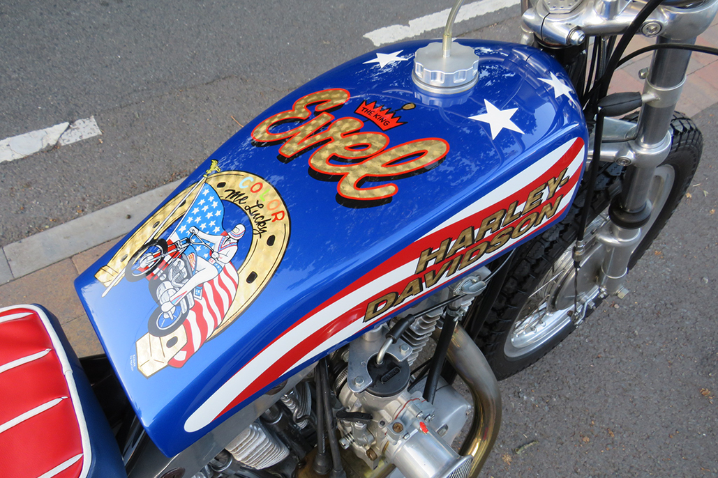 Exact Copy Of Evel Knievel's Jump Bike - A Nine Year Old Boy's Dream Made Reality