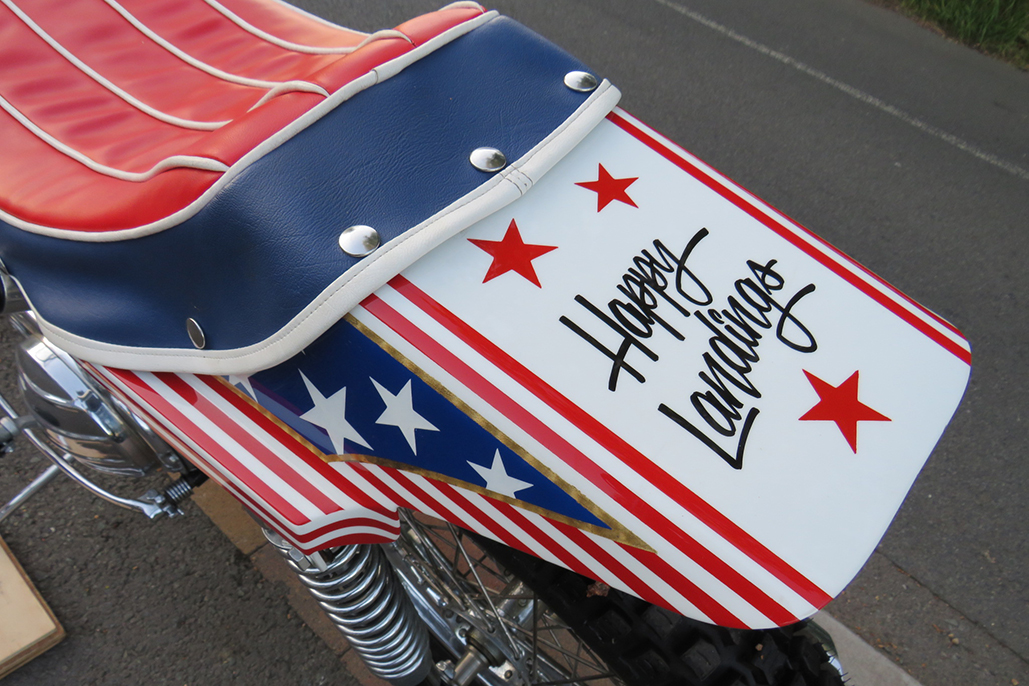 News Exact Copy Of Evel Knievel's Jump Bike - A Nine Year Old Boy's Dream Made Reality