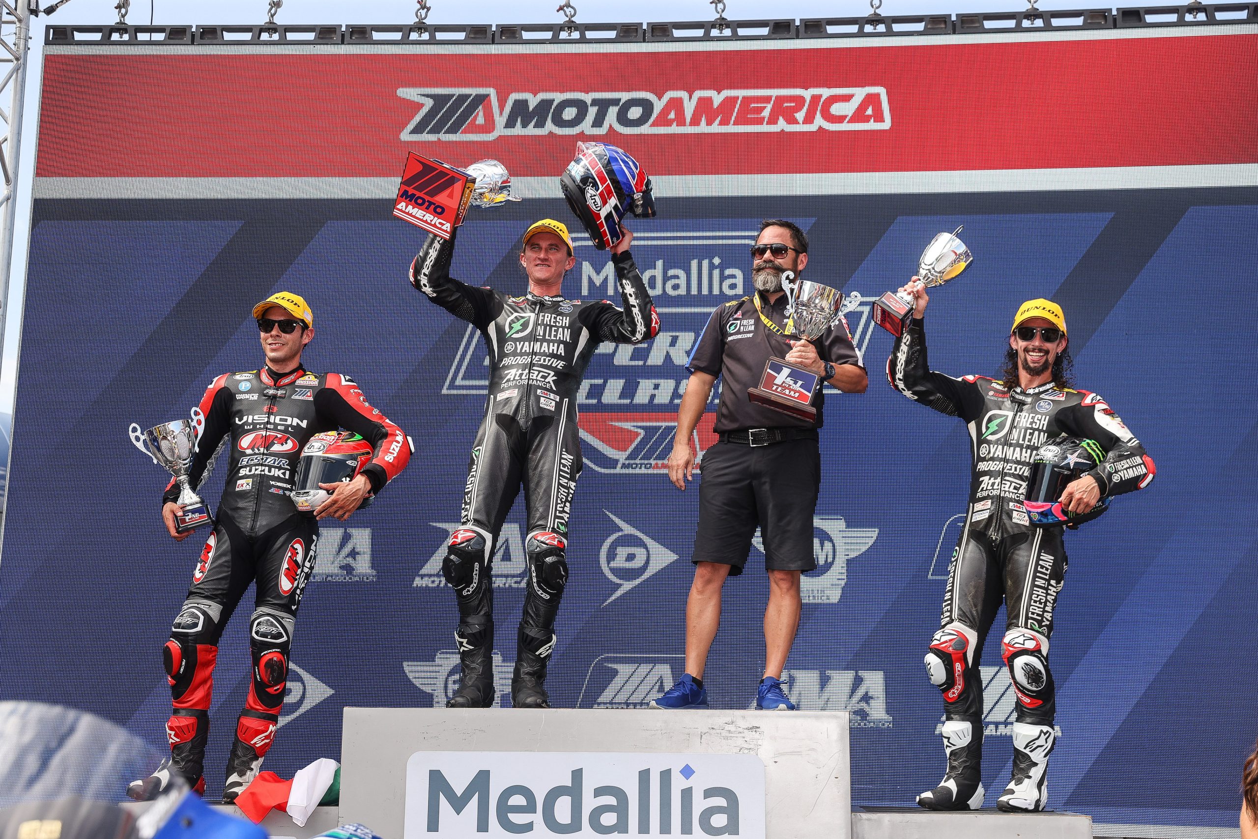 Gagne Wins Again With Escalante And Beach On The Podium At Cota