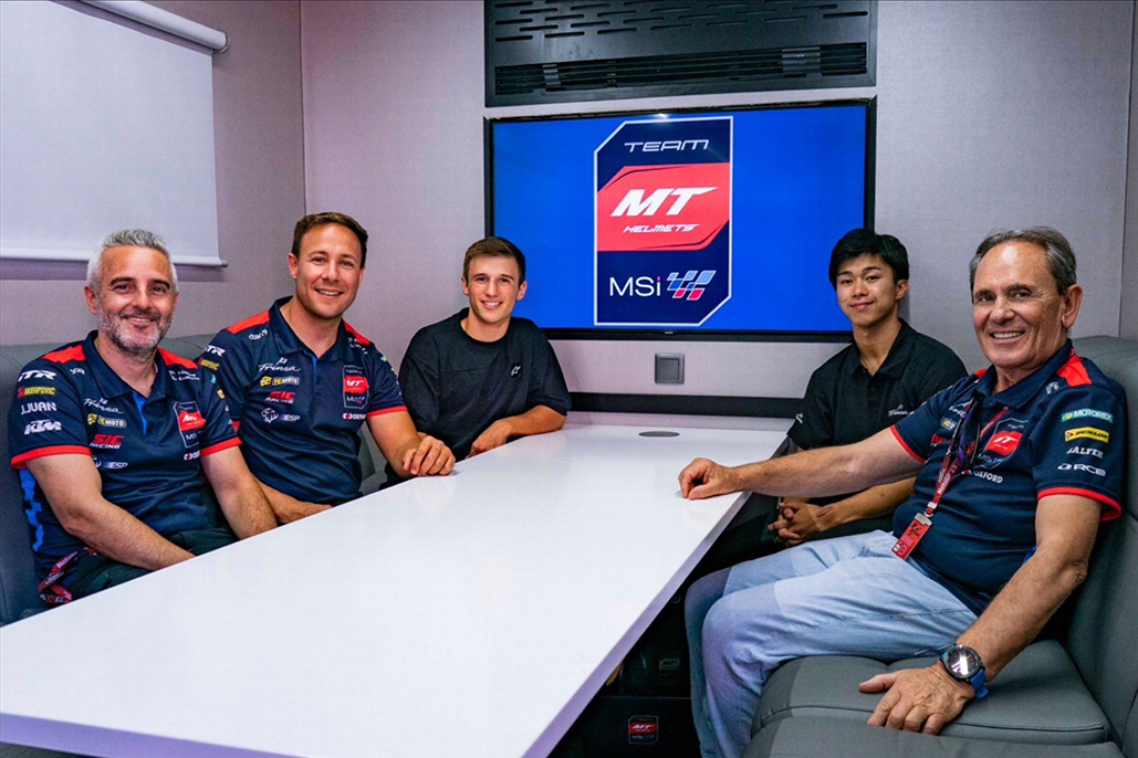 Sergio Garcia and Ai Ogura, MTHelmets-MSi’s weapons for Moto2 debut