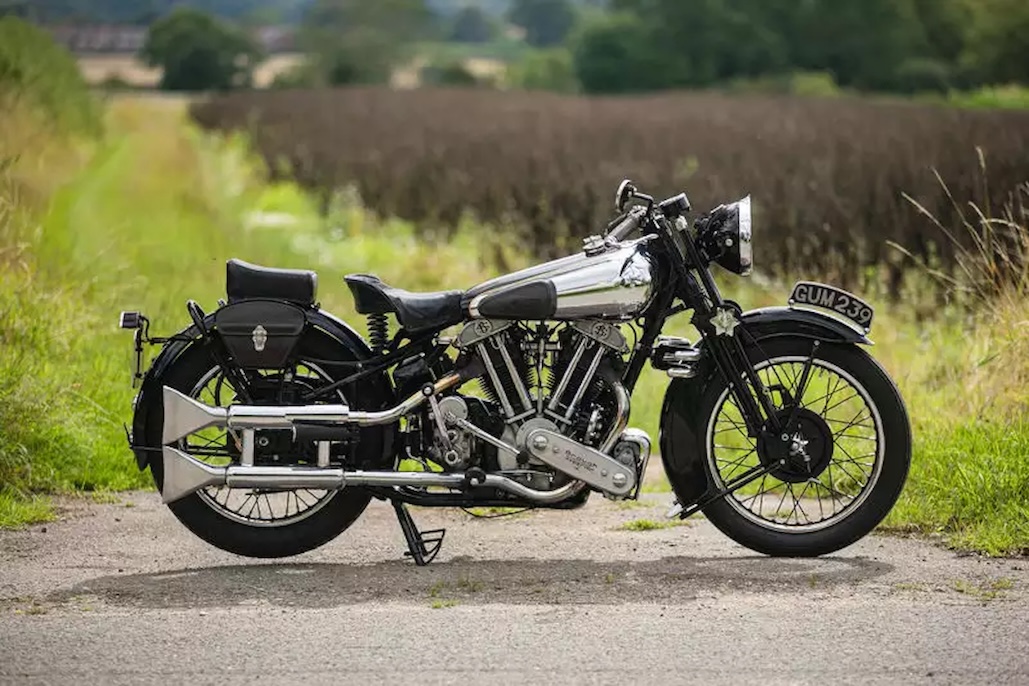 Brough Superior sells for £242,000 at Iconic Auctioneers