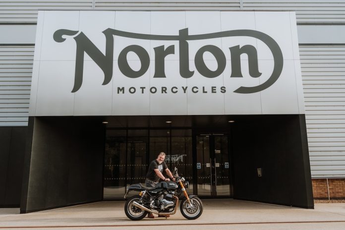 Norton Motorcycles partners with Mental Health Motorbike charity