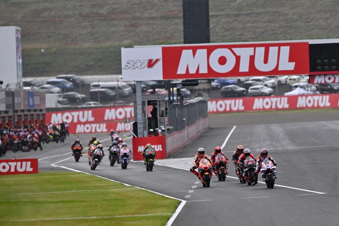 Three Points In It As Martin Outpaces Pecco In The Rain