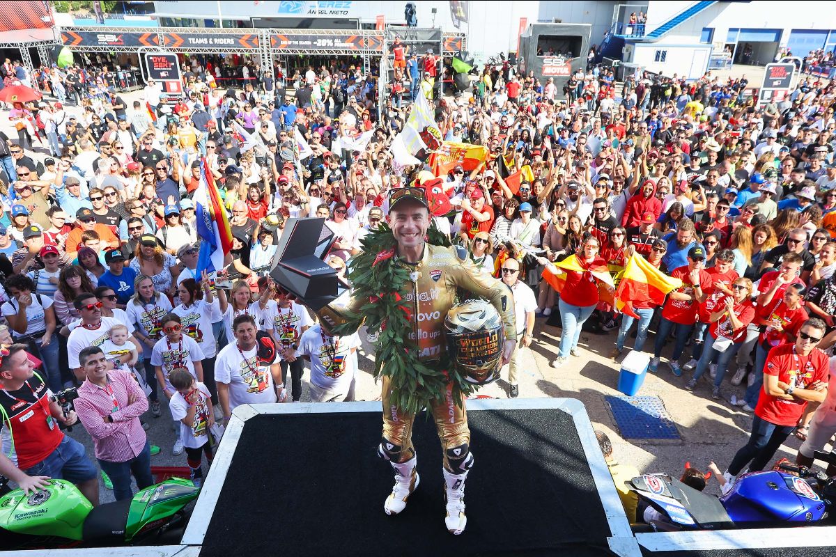 Title Defence Achieved: Alvaro Bautista Clinches Second Consecutive Worldsbk Title