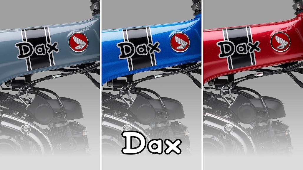 A Vibrant New Colour For The Dax, And Cosmetic Updates And New Colours For The Cb125f