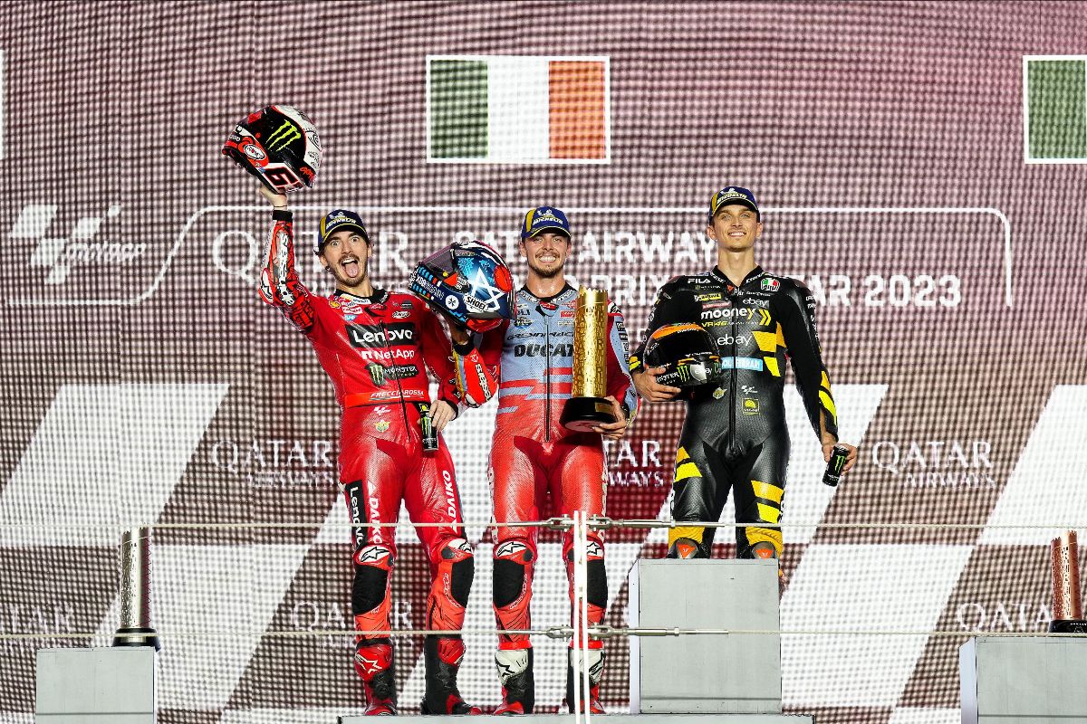 Bagnaia Rolls The Dice As Diggia Takes Stunning Maiden Win