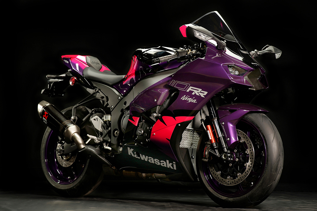 Kawasaki UK unveil three special colourways for the 2024 Ninja ZX-10RR