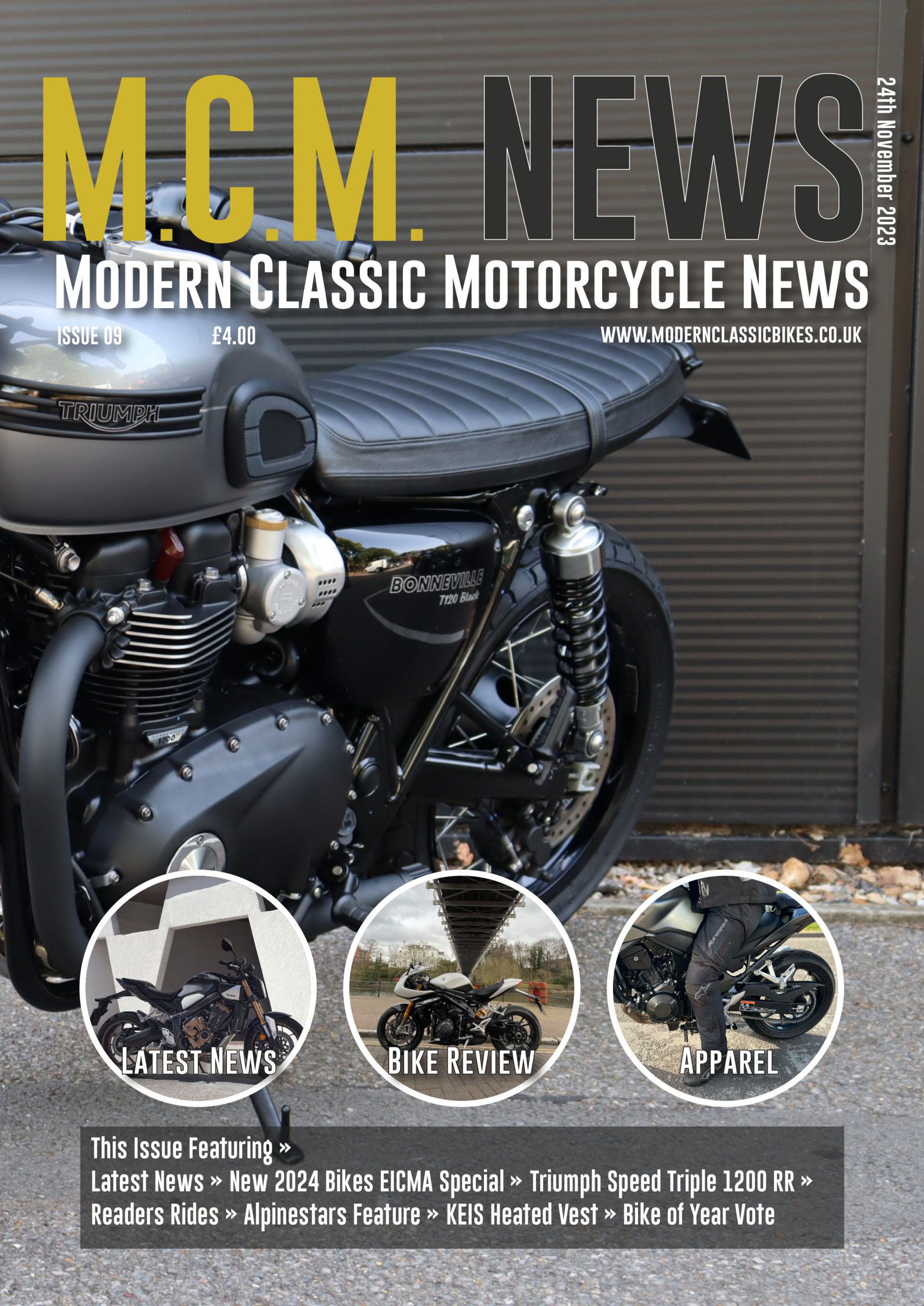 Modern Classic Motorcycle News Magazine - Issue 9
