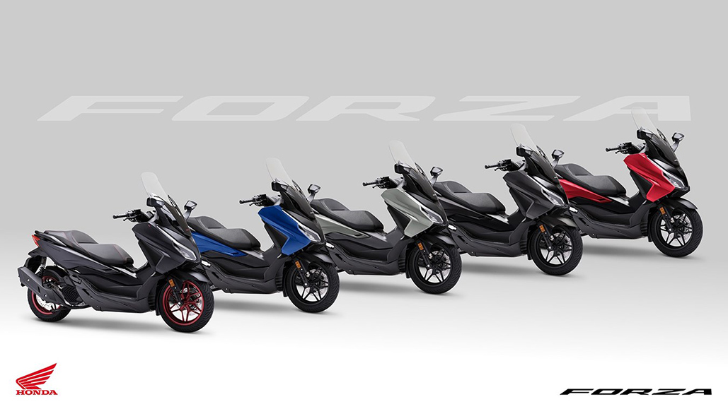 New Colours For 2024 Honda Adv350, Forza 125 And Forza 350