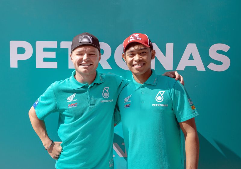 PETRONAS MIE Racing Honda Team promotes Mackenzie and Norrodin