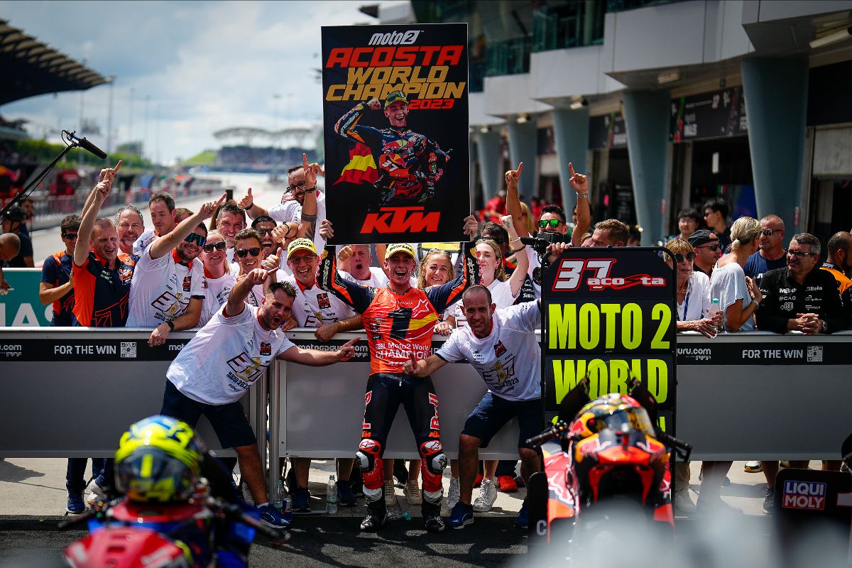 Pedro Acosta Is The 2023 Fim Moto2 World Champion