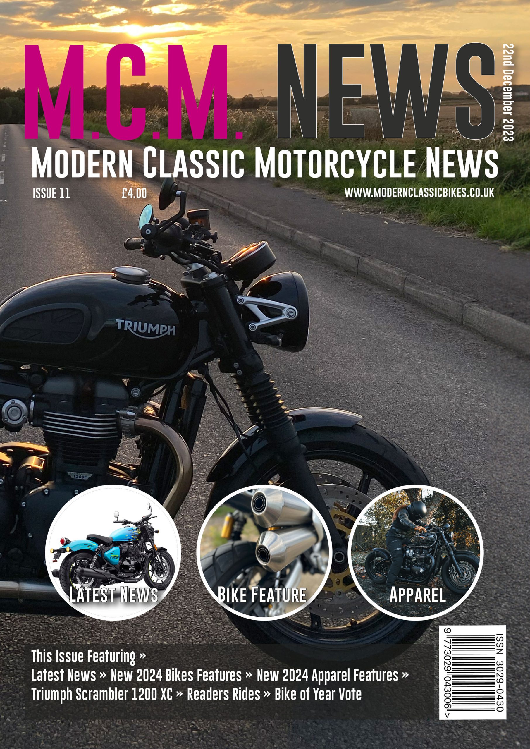 Pre-Order Issue 11 – Modern Classic Motorcycle News