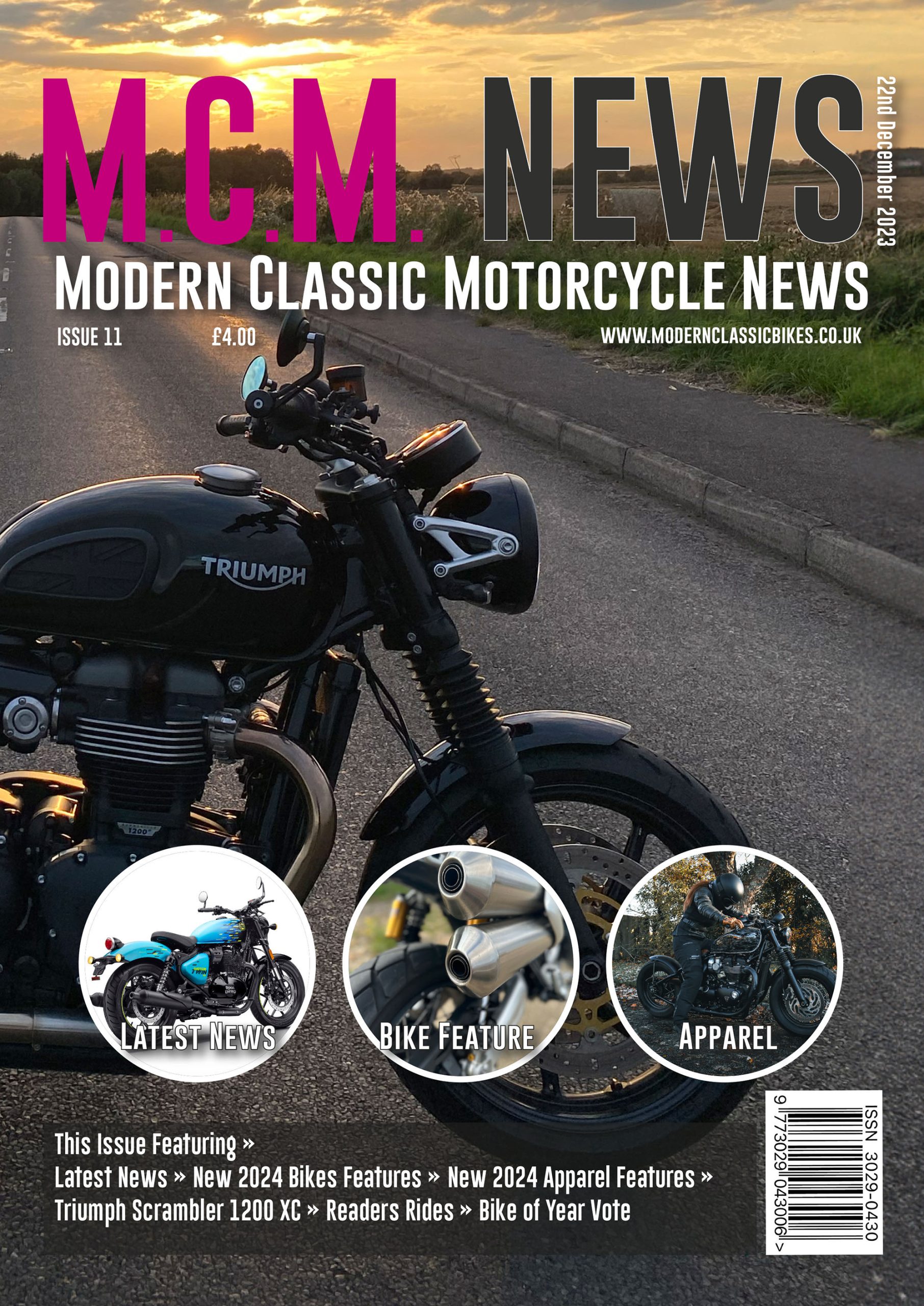 Pre-order Issue 11 - Modern Classic Motorcycle News