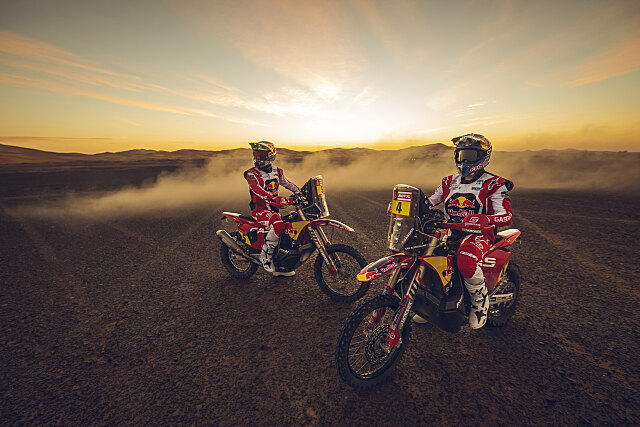 Red Bull GASGAS Factory Racing Set For Dakar Rally Assault